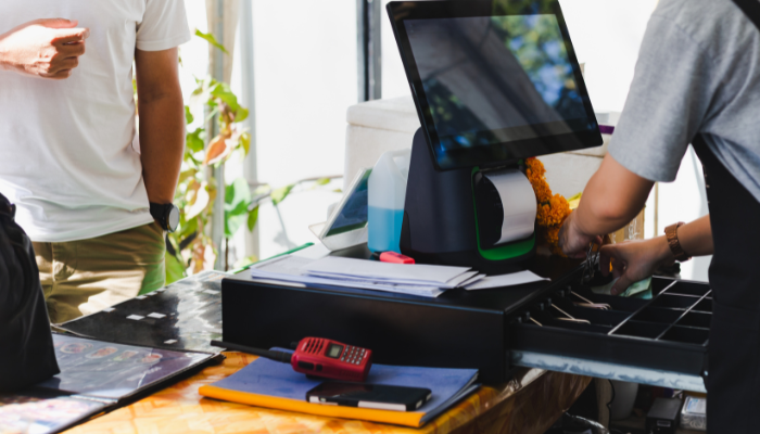 Restaurant Cash Counter